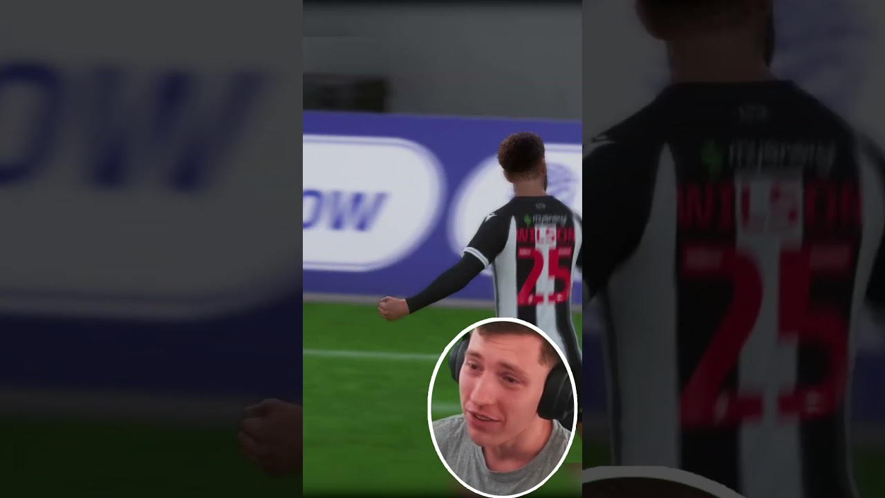 EAFC 24 is FULL of SCRIPTING BS 🤣 #football #eafc24 #eafc #shorts #fc24