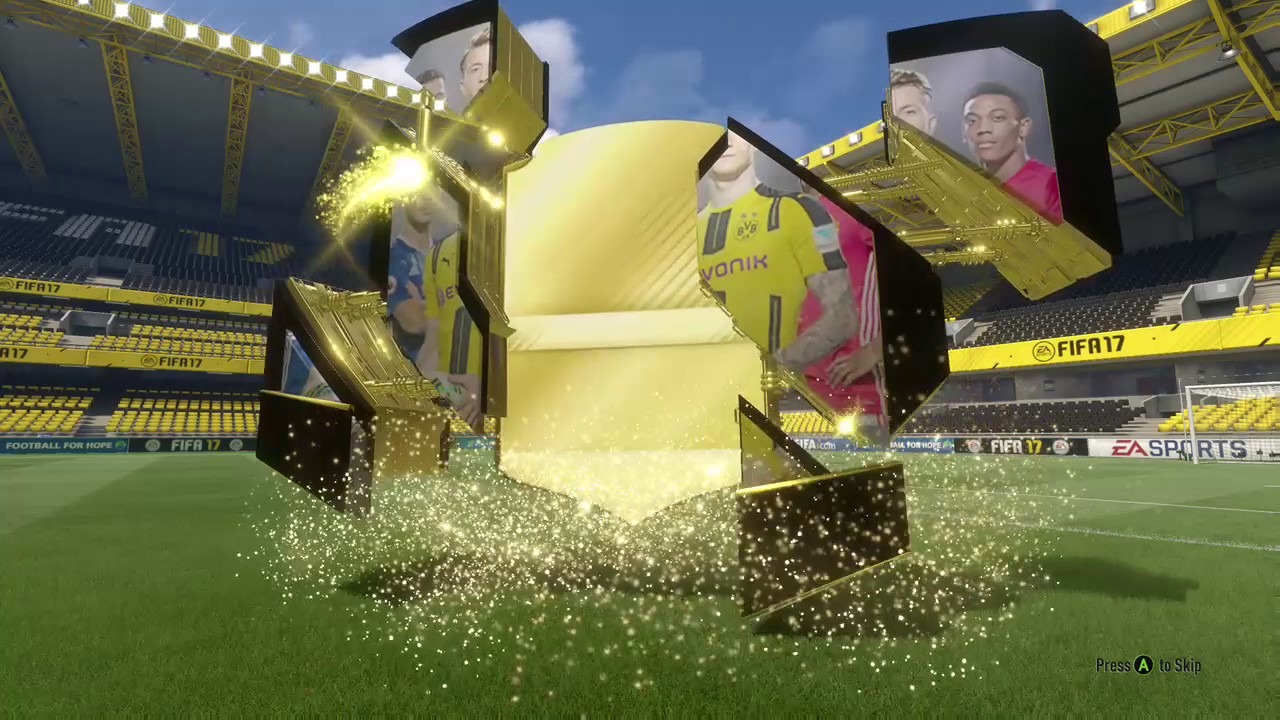 Fifa 17 walkout from 2 player pack