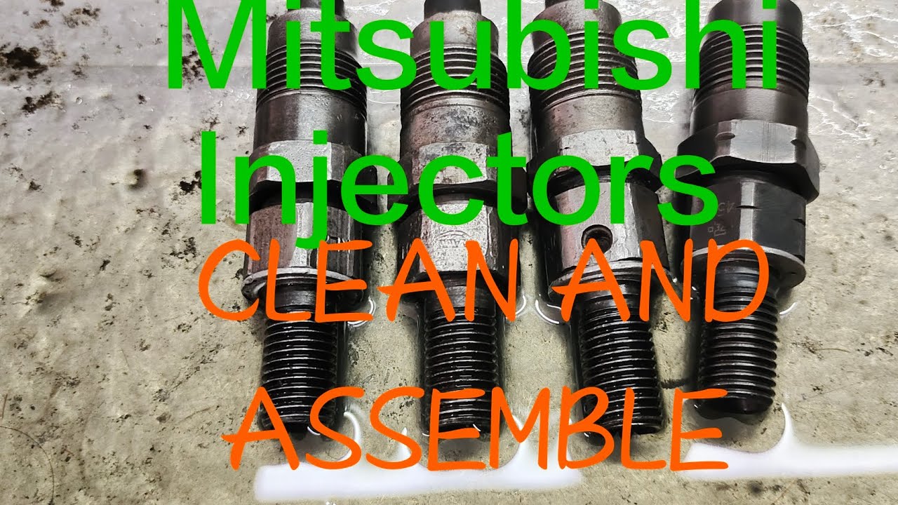 L300 Mitsubishi 4D56 Injectors/Tutorial/Dhels Diesel TV