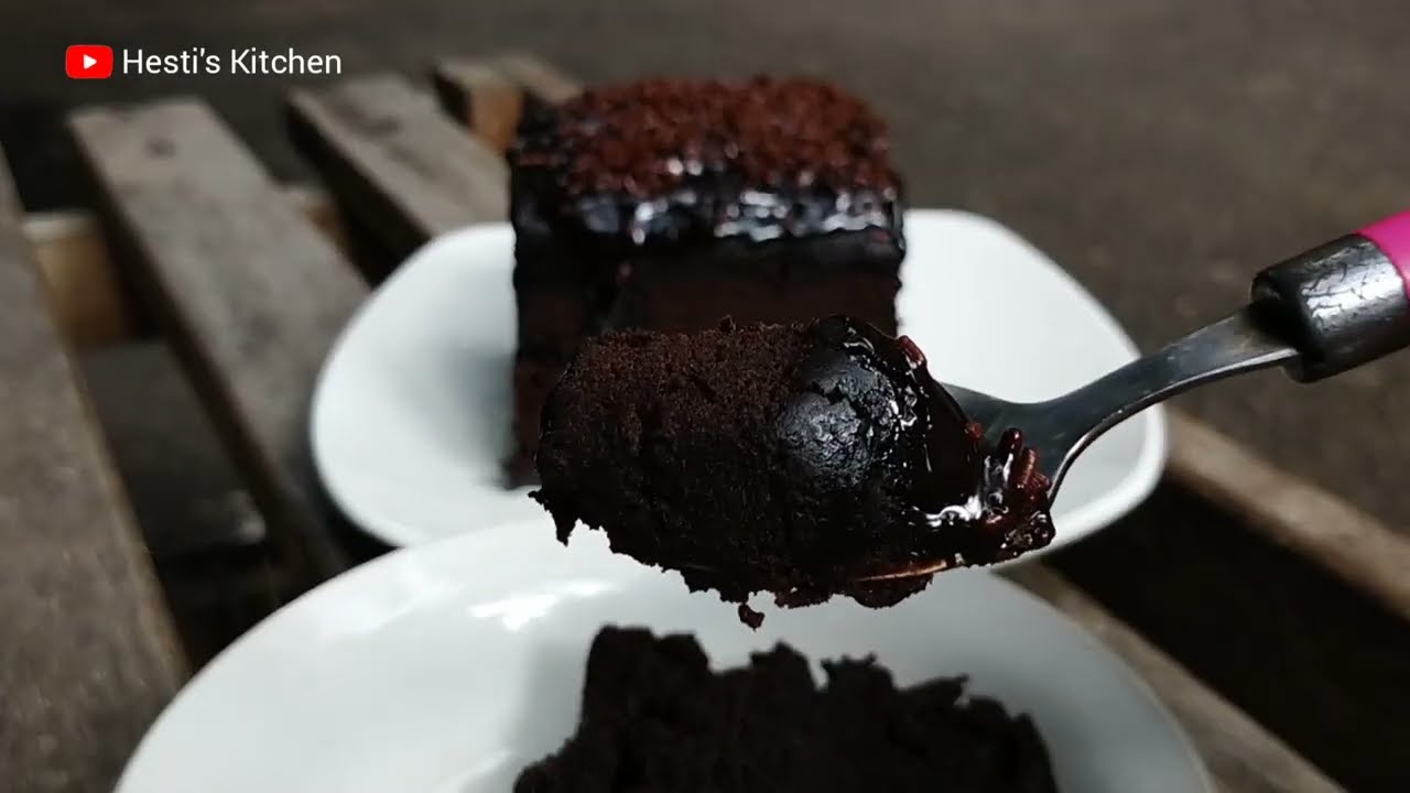 Resep Brownies Kukus Simple Tanpa Telur, Takaran Sendok dan Tanpa Mixer!!!