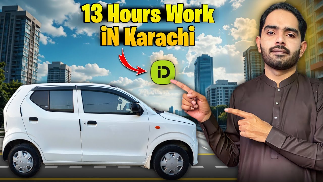 13 Ghantay Kaam Karachi Mein | Yango, Careem & InDrive Full Day Earnings & Rides