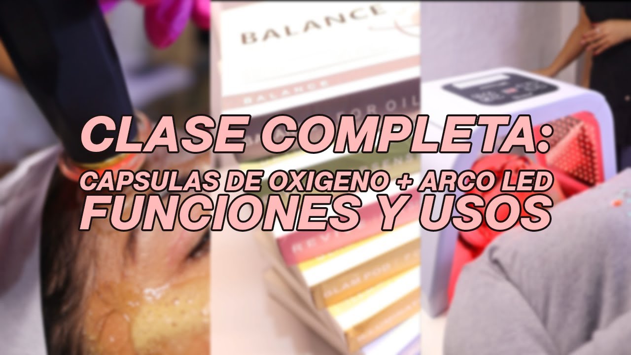 Clase completa: C&aacute;psulas del Dispositivo de Burbujas + Arco LED | Protocolos y usos profesionales