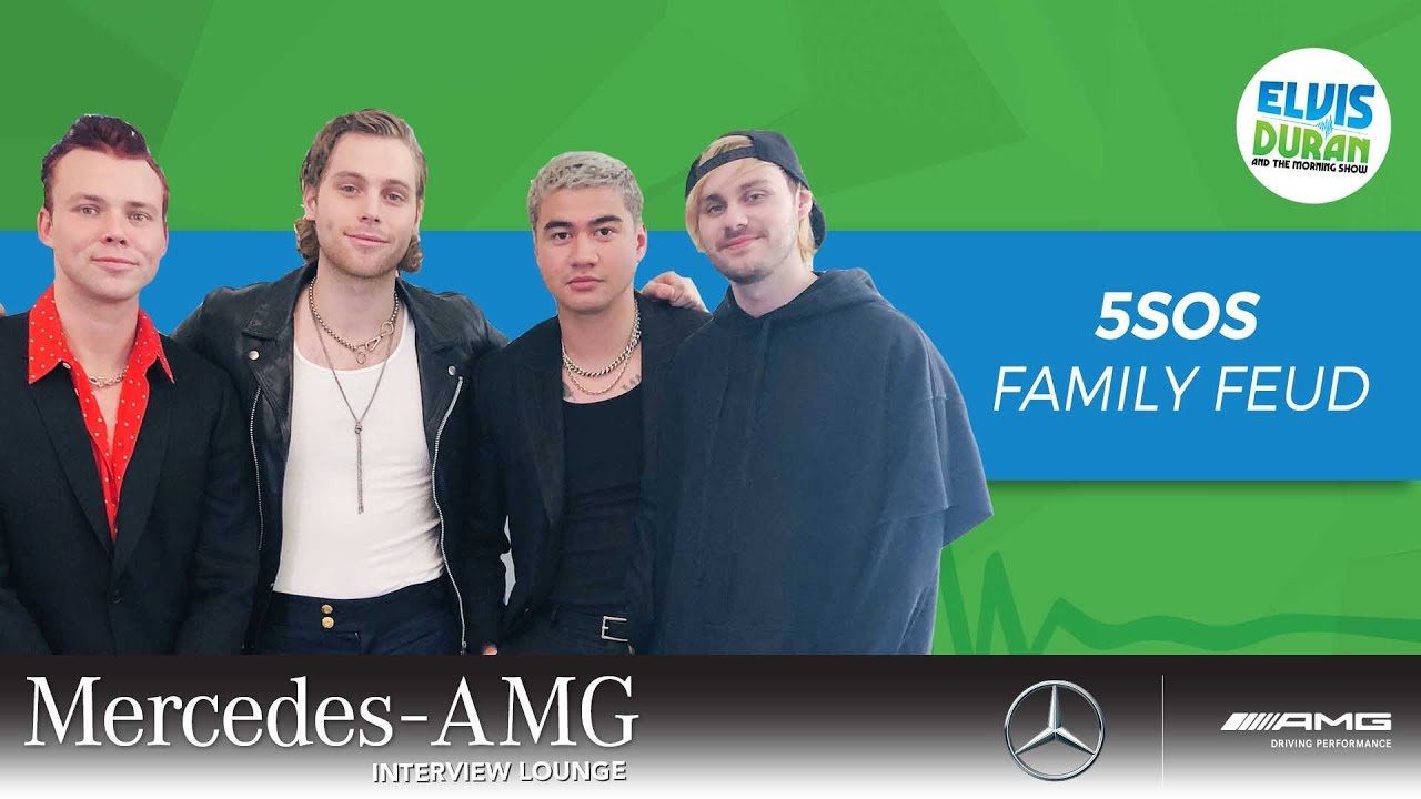 5SOS Plays Family Feud Against Elvis Duran Show | Elvis Duran Show
