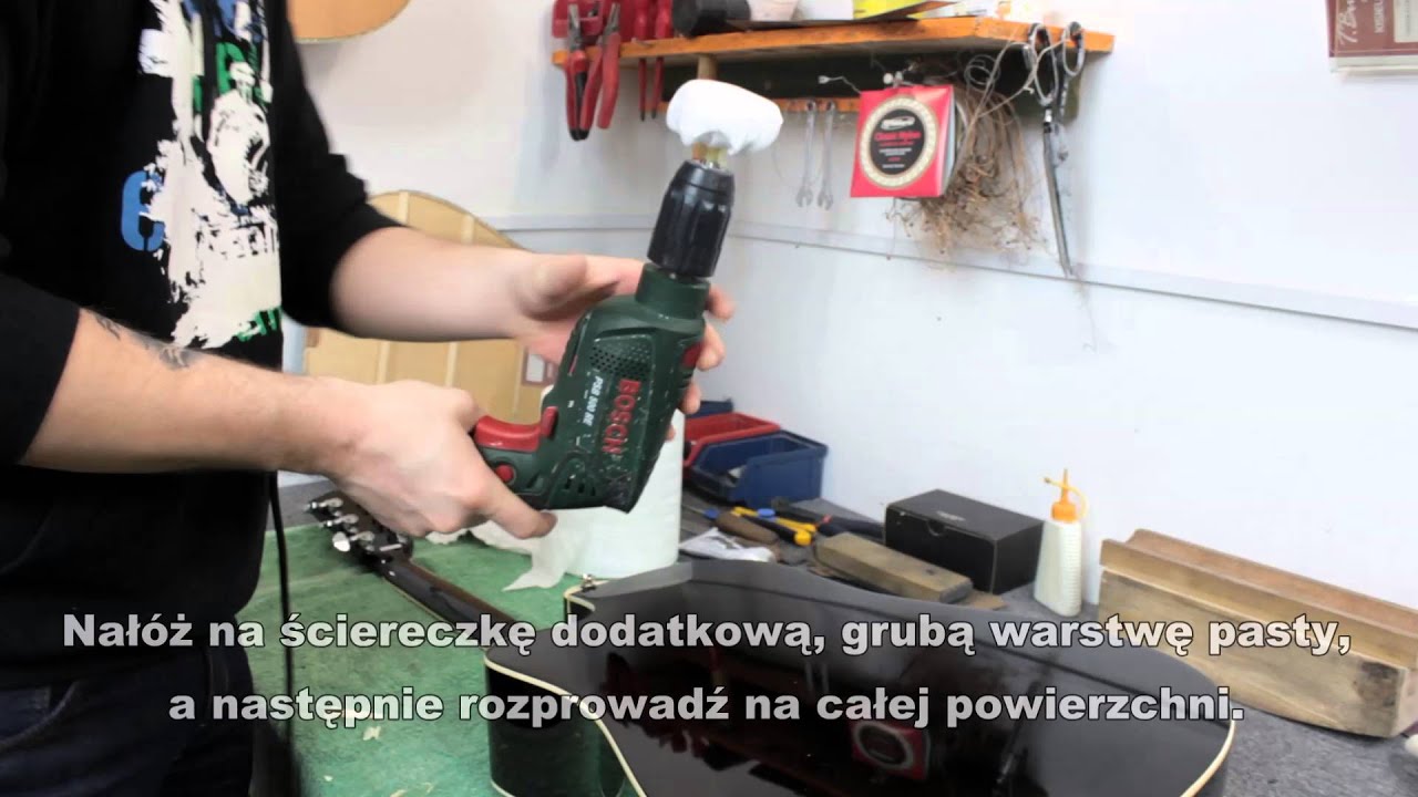 Jak dbać o gitarę? Usuwanie rys