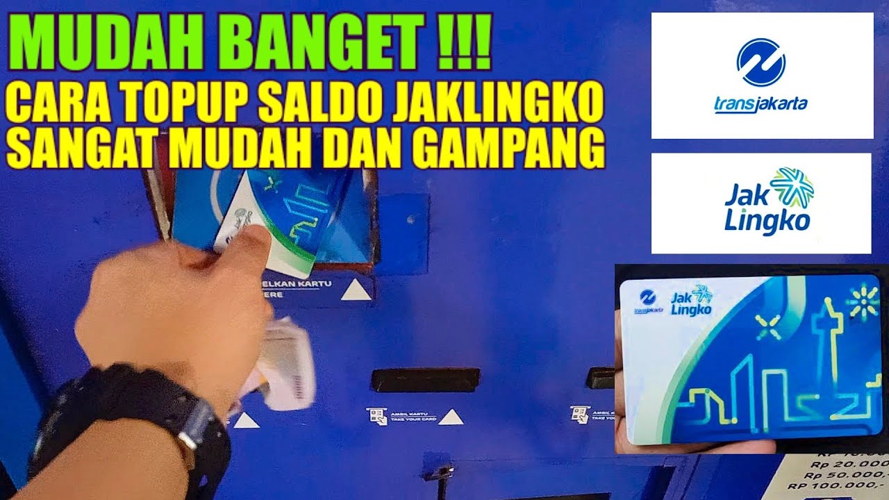 TERNYATA MUDAH SEKALI CARA MELAKUKAN TOPUP SALDO KARTU JAKLINGKO