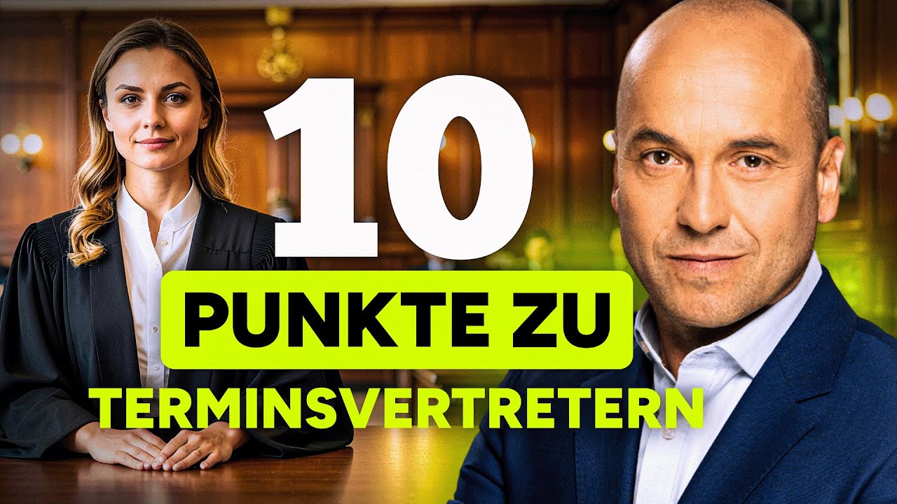 Terminsvertreter – Vorteile vs. Nachteile
