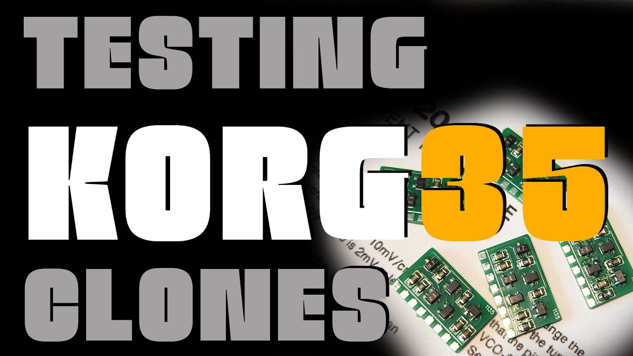 DIY Module With Korg35 HP & LP Filters Clones + 12AX7 Overdrive