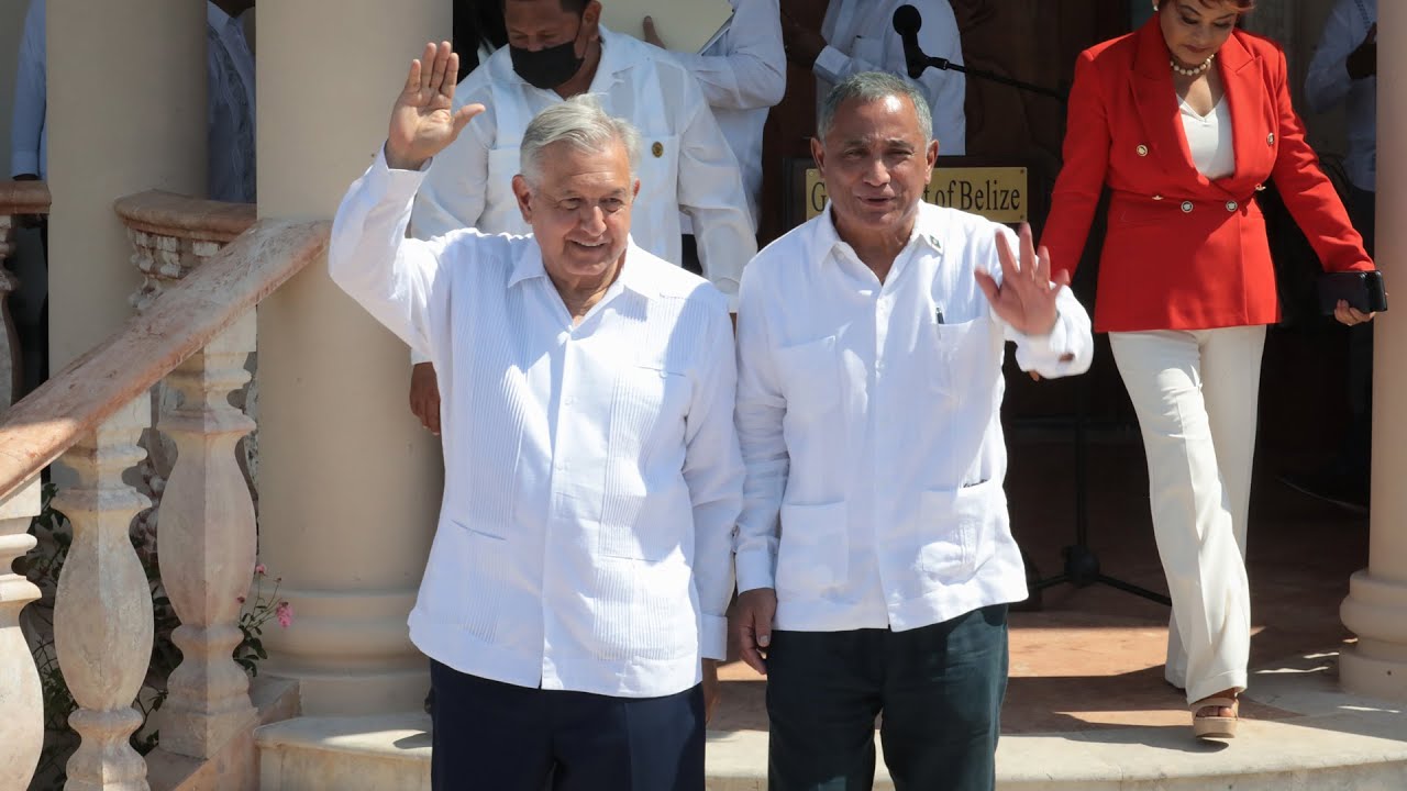 Mensaje del presidente de México y el primer ministro de Belice