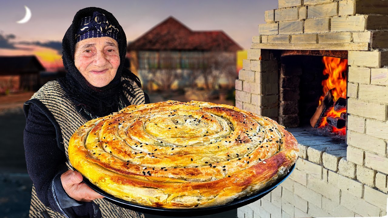 Bagt med k&aelig;rlighed: Ramadan B&ouml;rek i en landsbyovn! 🏡🥖