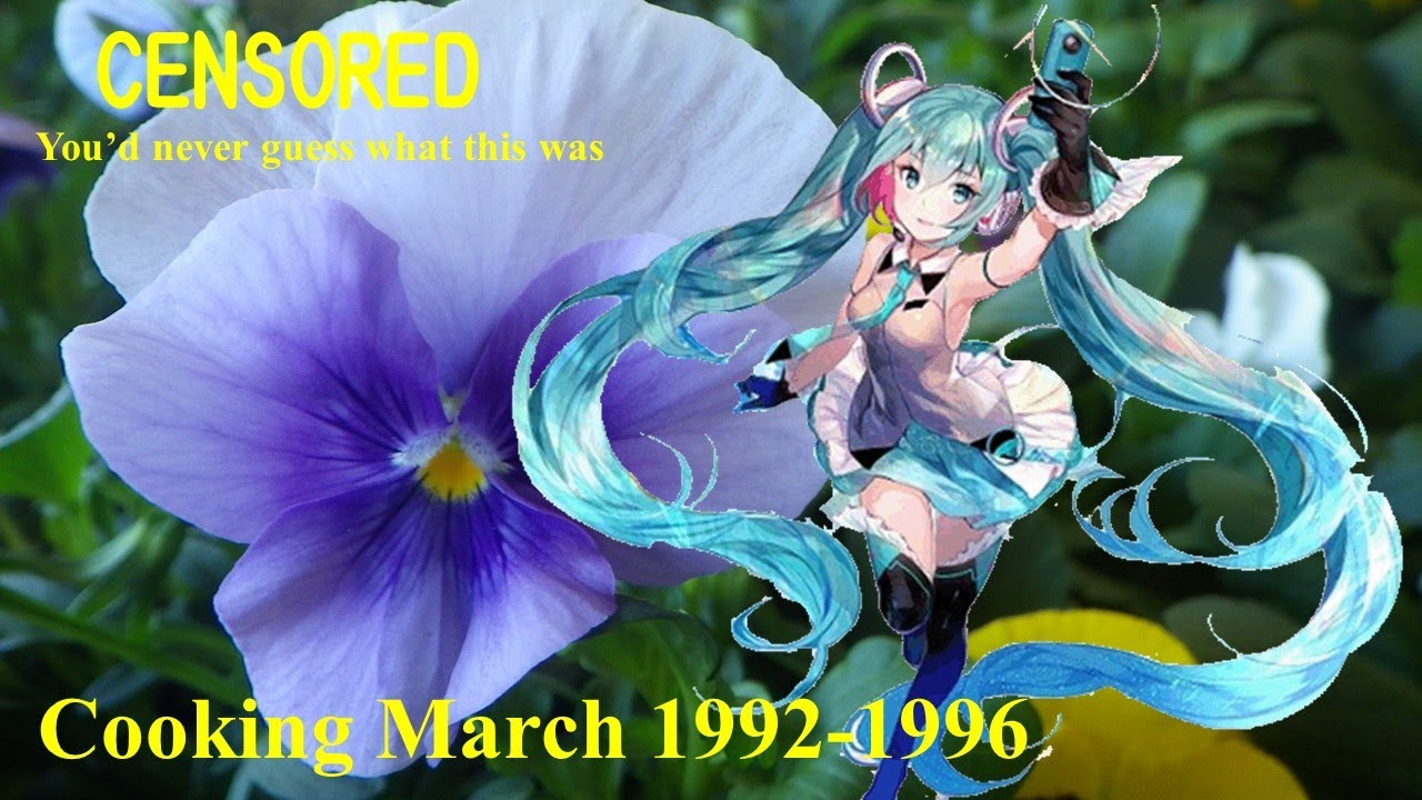 【Hatsune Miku】 お料理行進曲；Cooking March 1992-1996【Vocaloid 4】