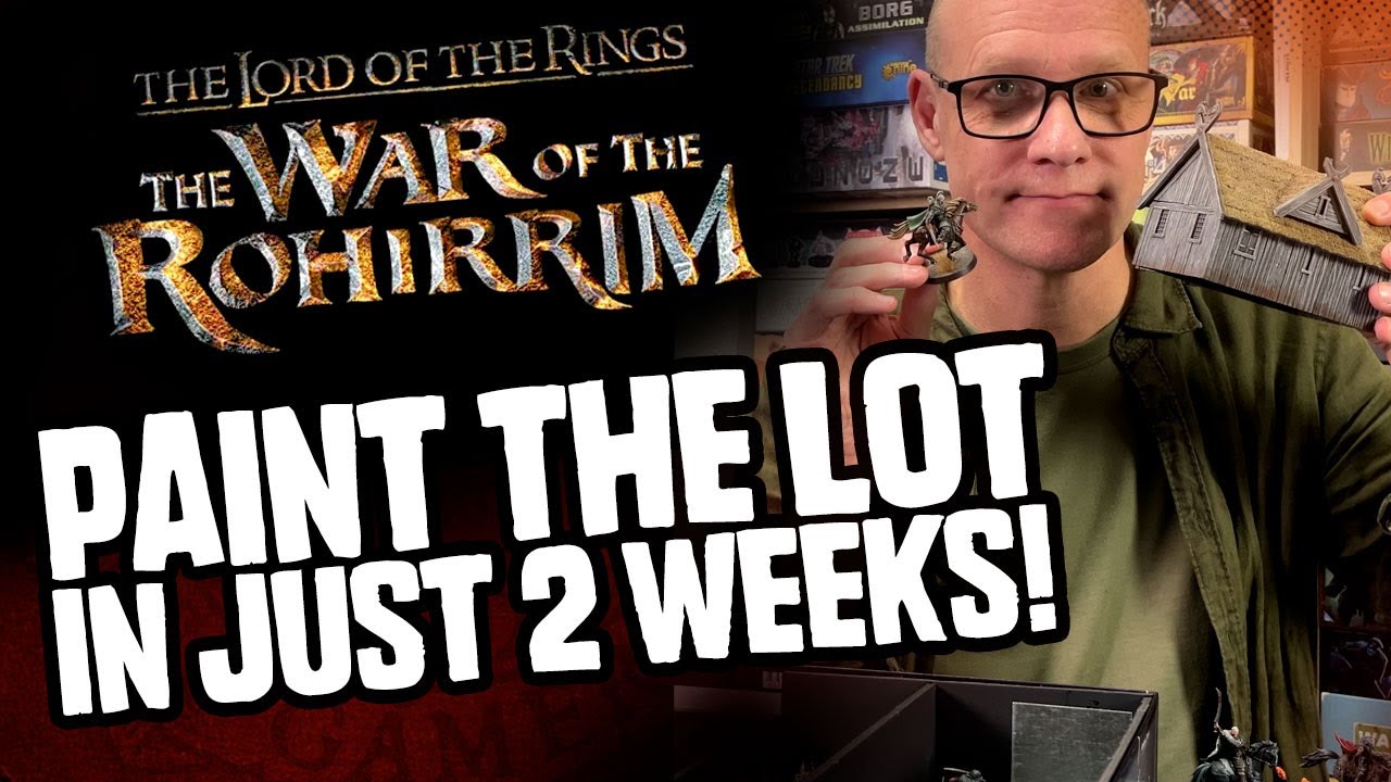 How To Paint War of the Rohirrim - in Just Two Weeks!