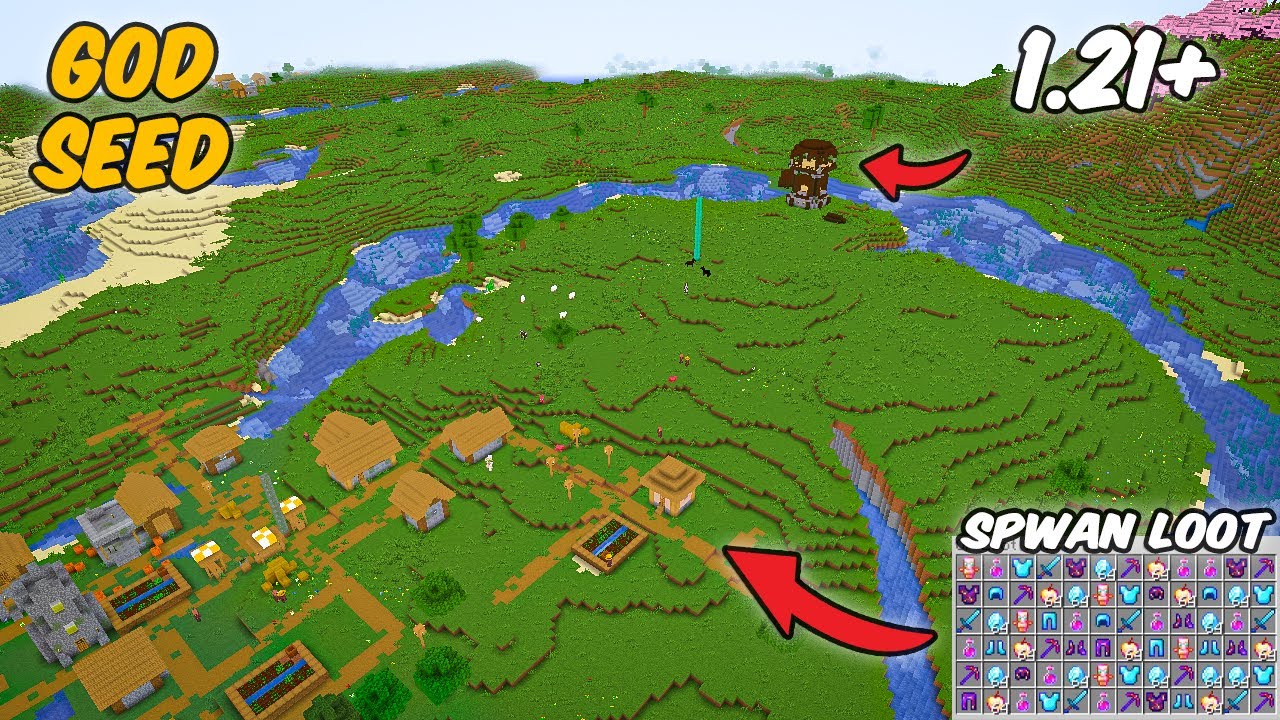 [Best God Seed] For Minecraft 1.21Java Edition | Claim Best Seed For JAVA.