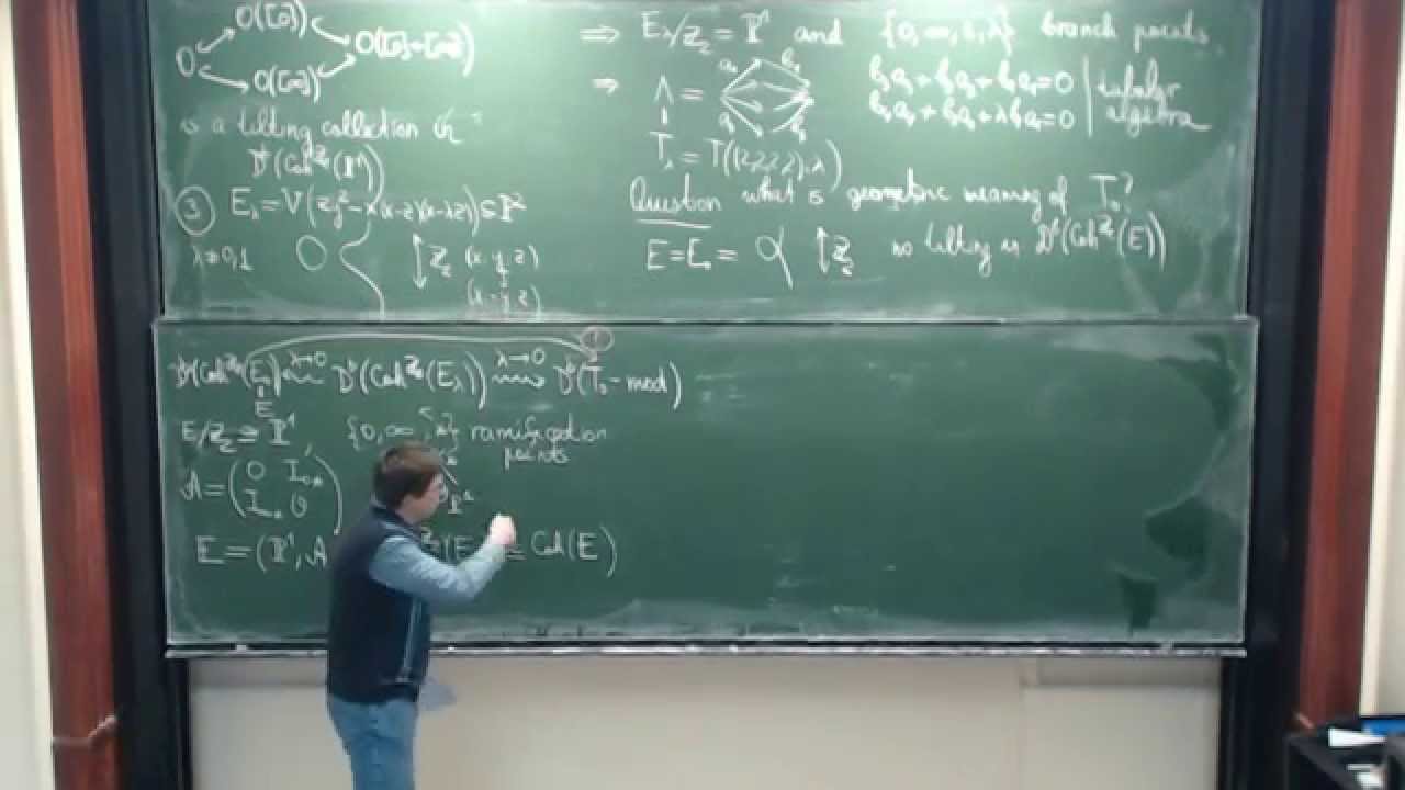 Igor Burban: Non commutative nodal curves and finite dimensional algebras