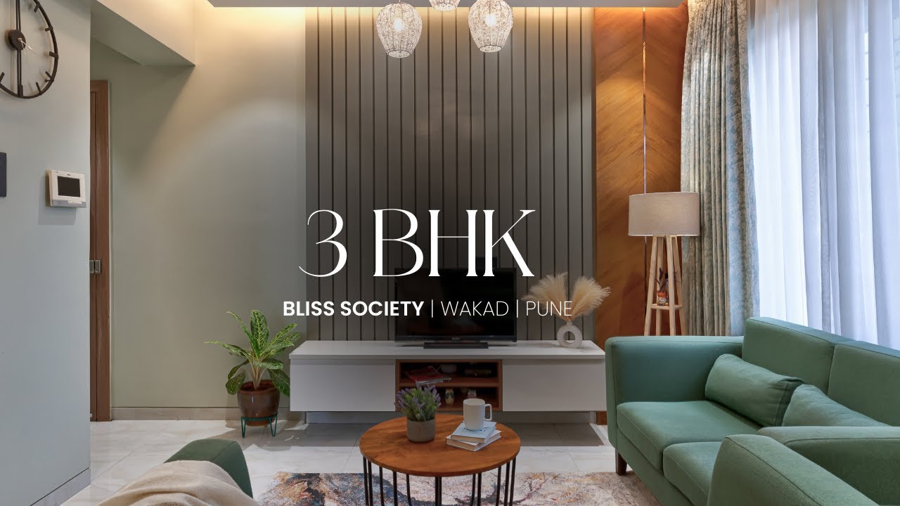 3bhk Apartment full Home Interior renovation by Bauhaus Spaces, Pune