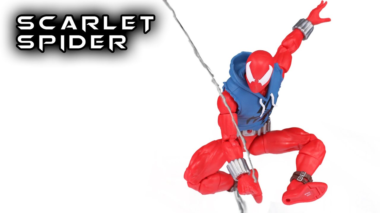 Marvel Legends SCARLET SPIDER Retro Carded Spider-Man Action Figure Review