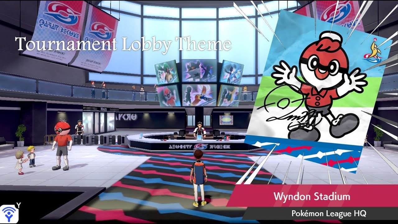 Pokemon Sword & Shield - Tournament Lobby Theme