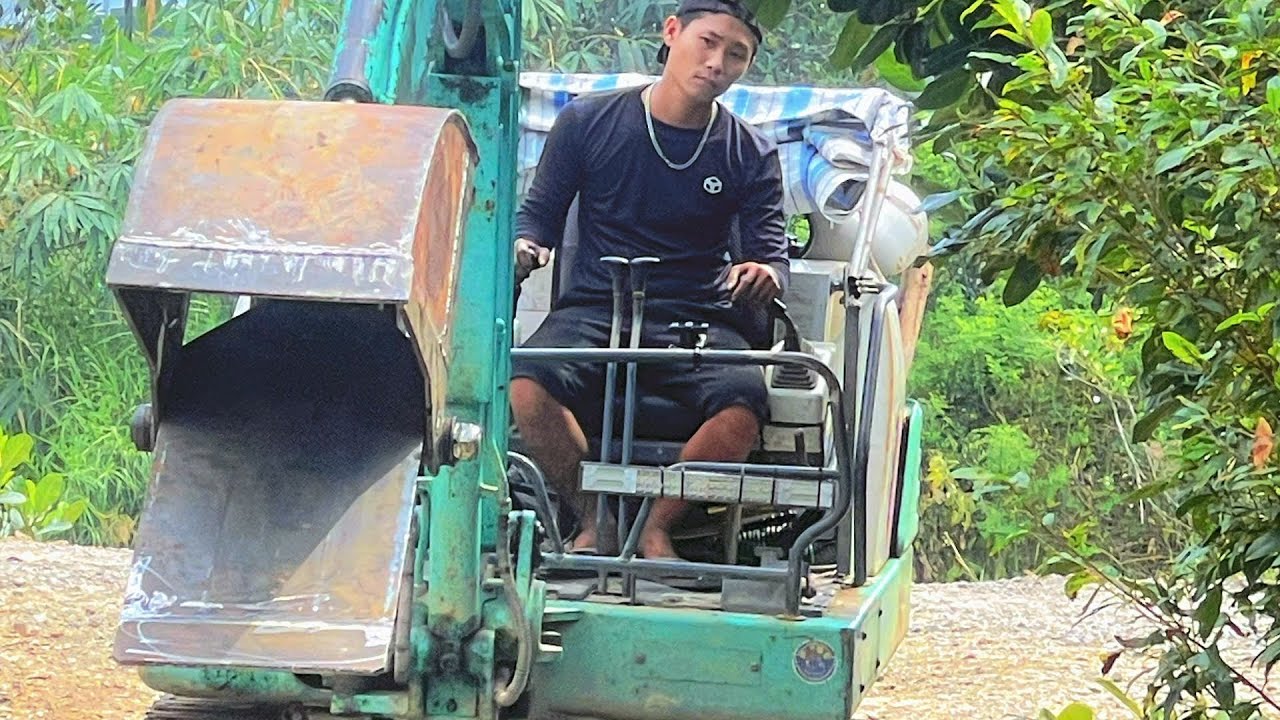 Chọt đất nâng líp sửa líp khu vực miền tây long an tiền giang..