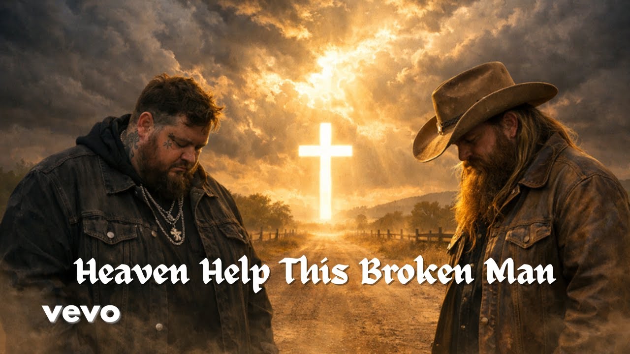 Jelly Roll & Chris Stapleton – Heaven Help This Broken Man (Emotional Country Gospel Prayer | AI)
