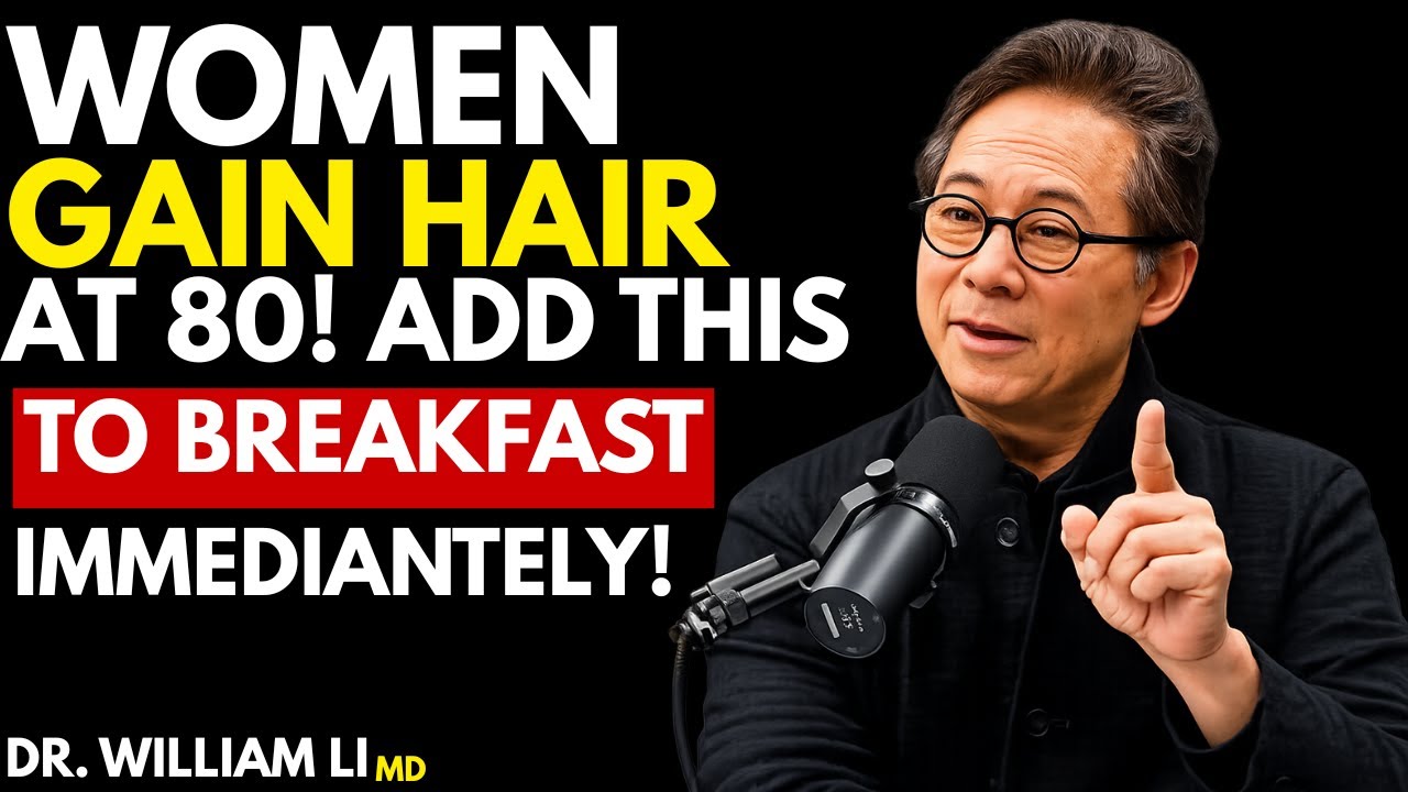 Over 60? Add This Breakfast Food to Stop Hair Loss Fast | Dr William Li
