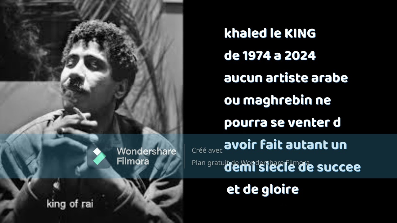 KHALED de 1974 a 2024 1/2 siecle de gloire et de succee