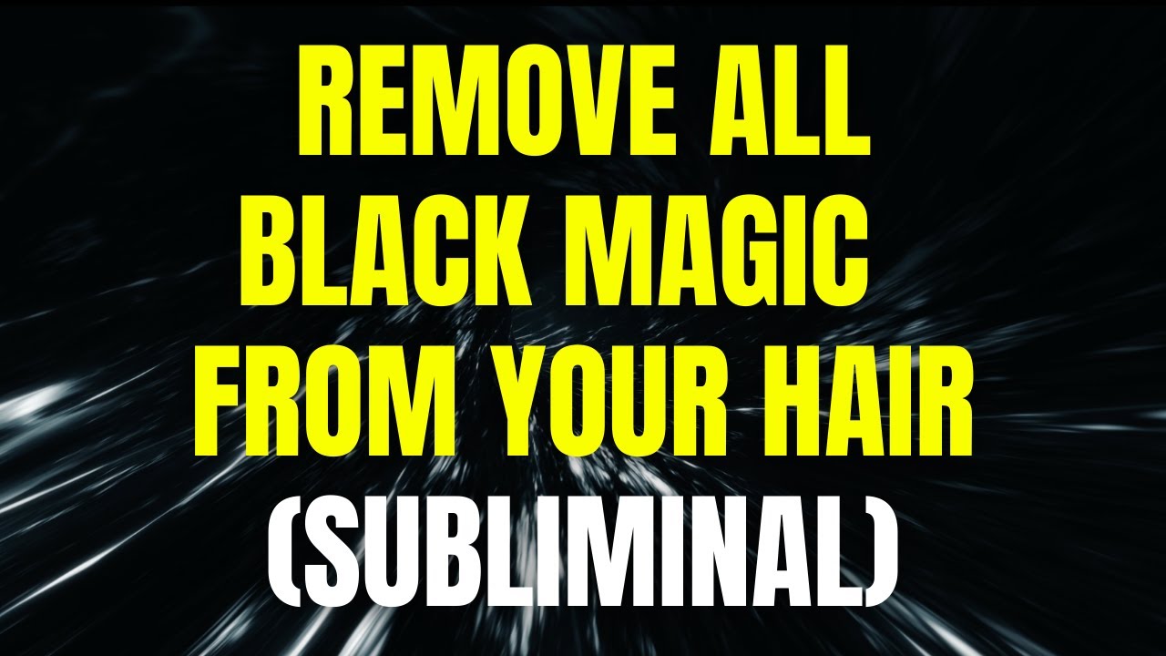 ★ REMOVE BLACK MAGIC FROM YOUR HAIR ★ Energy Detox & Crown Protection | RIFE + Subliminal Healing