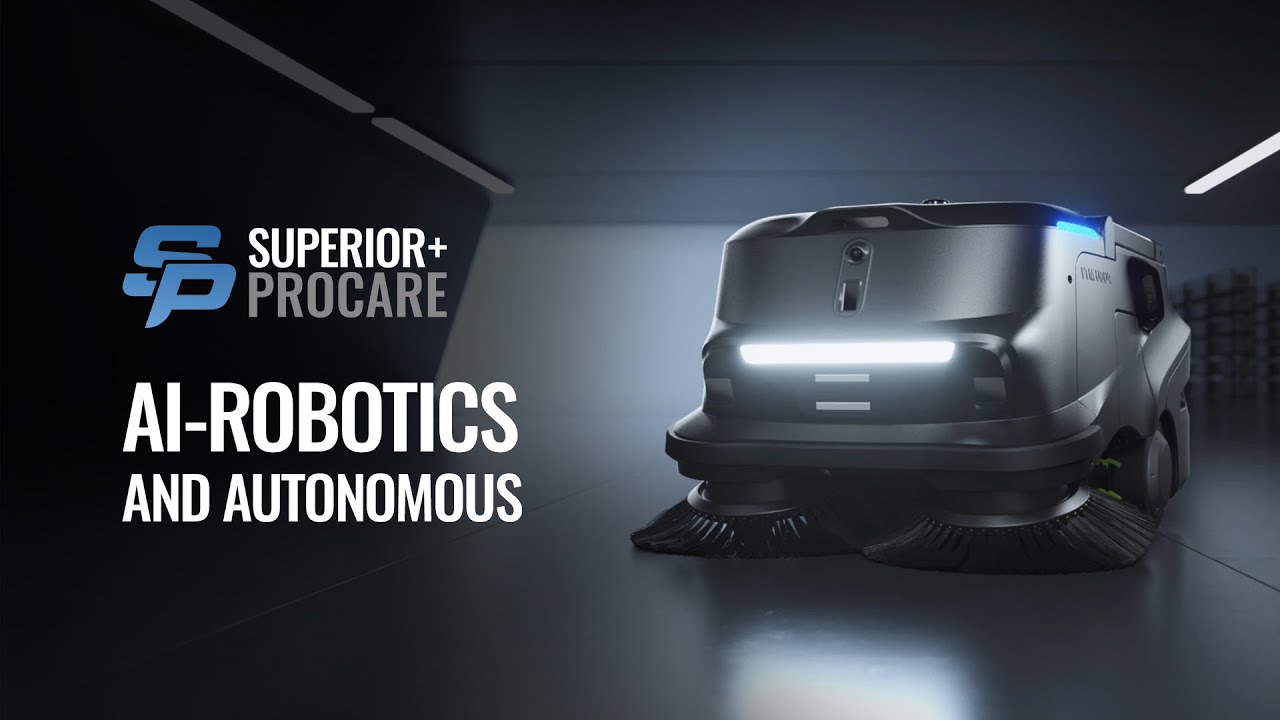 AI-Powered Autonomous Floor Cleaning: PUDU & Karcher KIRA B50