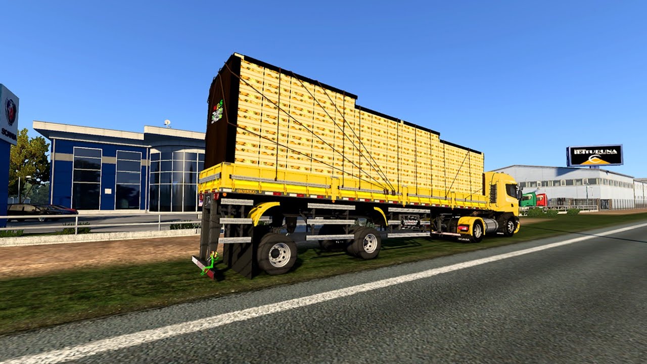 Mais Uma Viagem na Scania R420 - Carregamento de Abacaxi - ETS 2