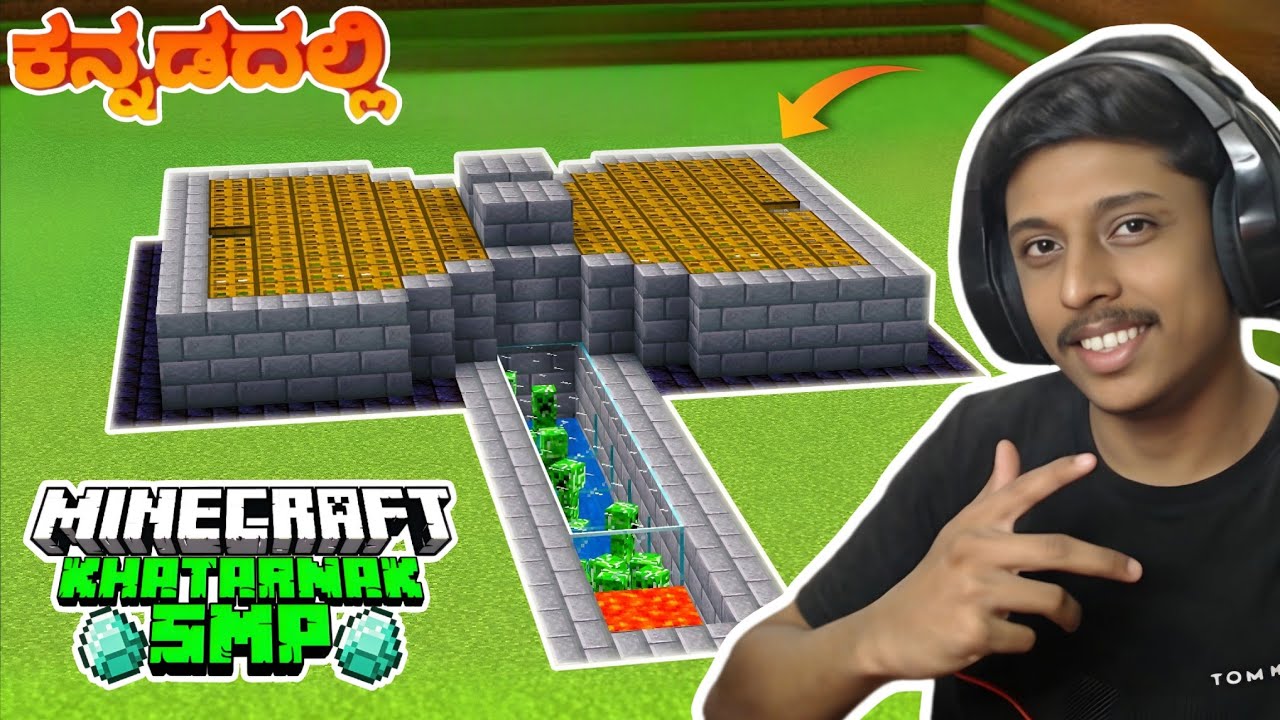 I MADE EASIEST CREEPER FARM IN KHATARNAK SMP | MINECRAFT