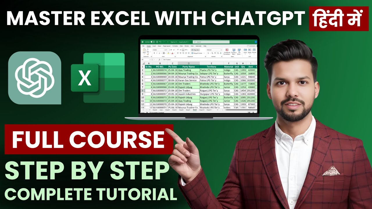 Master Excel with ChatGPT Full Course | Step by Step Complete Tutorial @Office_blog