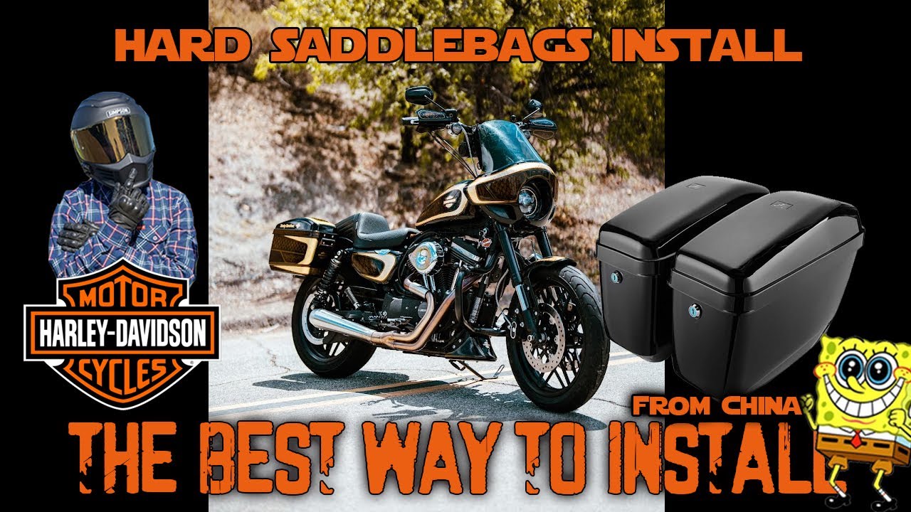 How To Install Saddlebags - Harley Hard Saddlebags Install
