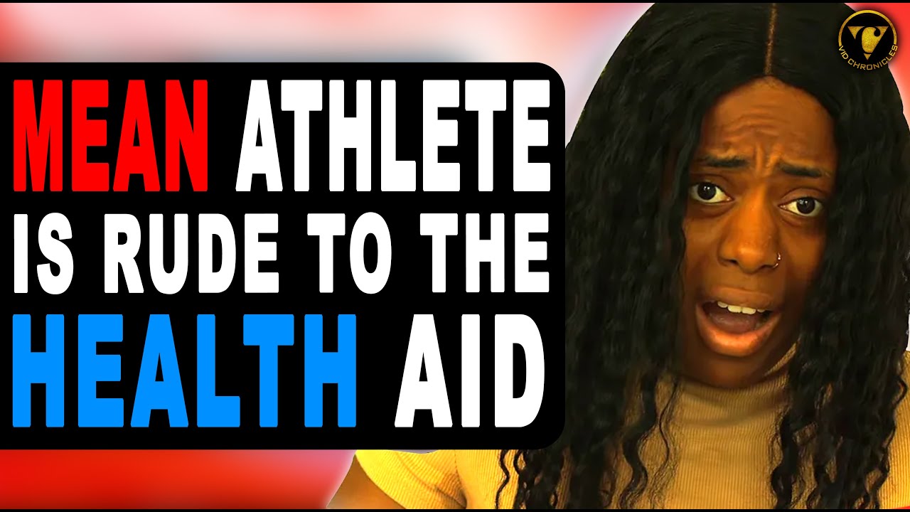 Mean Athlete Is Rude To Health Aid, He Learns His Lesson.