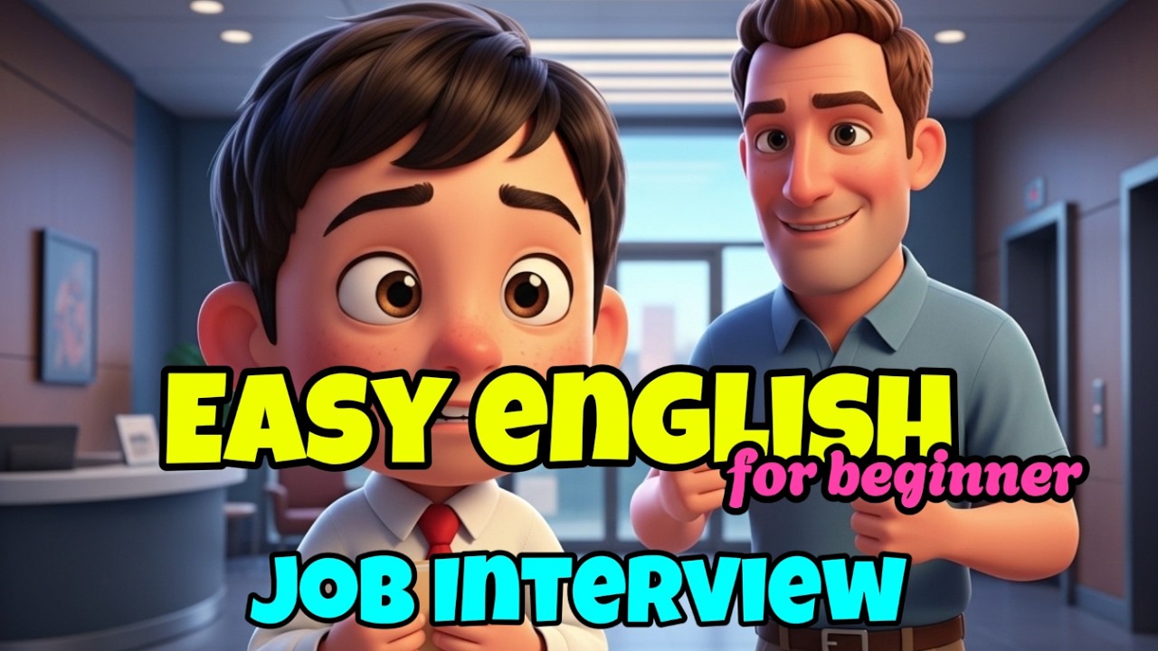 A Big Day: Going to a Job Interview - Easy English Story | #easyenglish