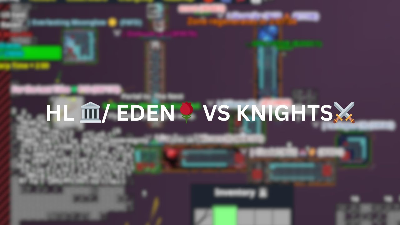 HL 🏛️/ EDEN🌹 VS KNIGHTS⚔️ | Drednot.io