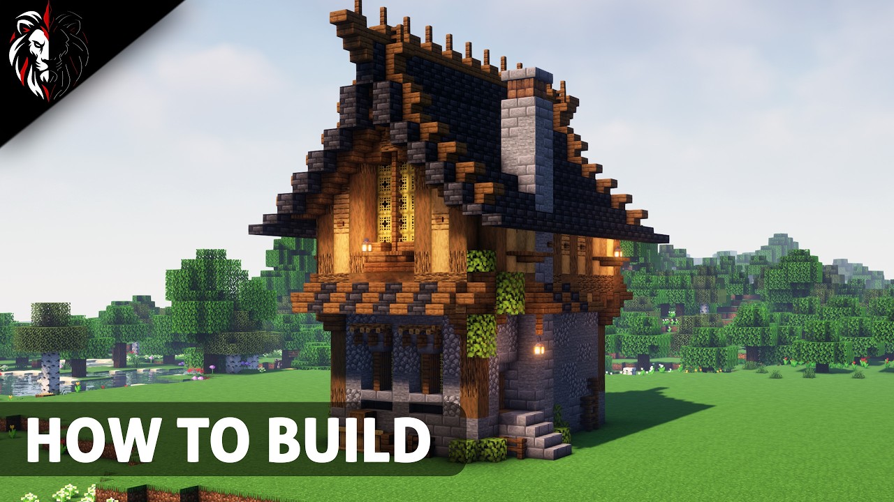 Minecraft Easy Medieval House Tutorial
