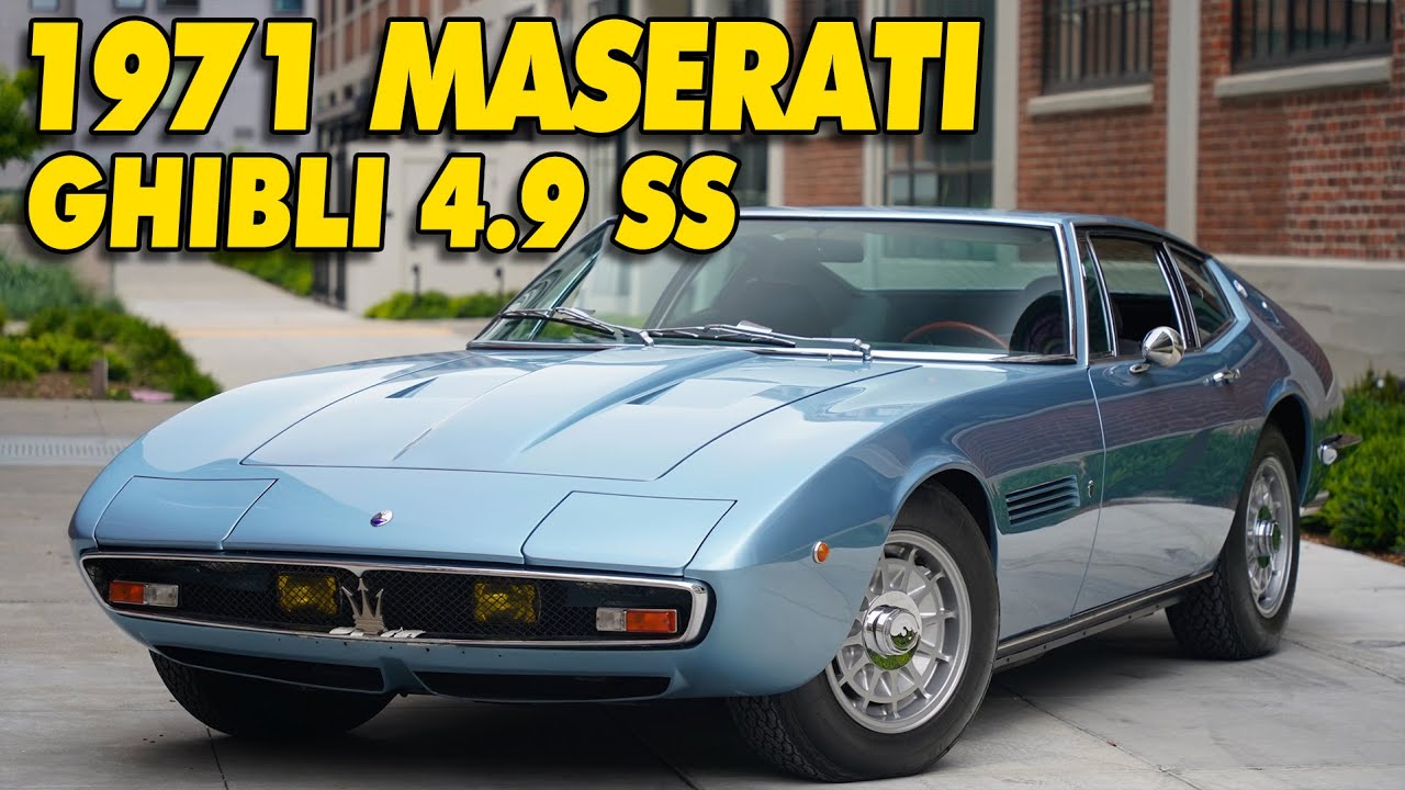 Walk around - 1971 Maserati Ghibli 4.9 SS