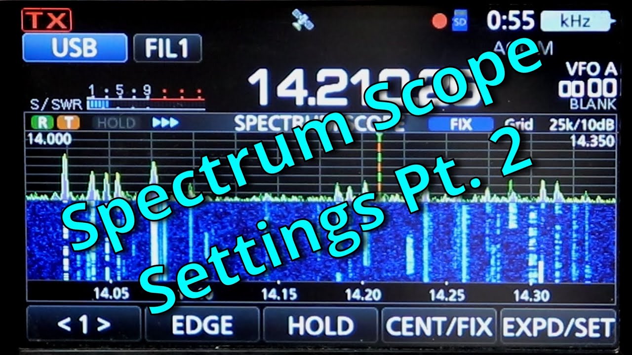 IC-705 A2Z #14 Spectrum Scope Part 2