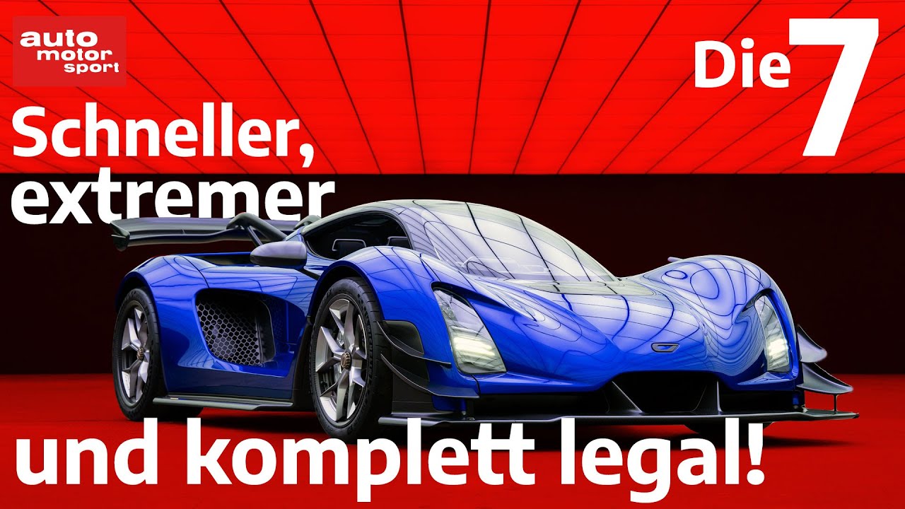 Schnell, extrem und legal! 7 Hypercars mit Straßenzulassung | auto motor und sport