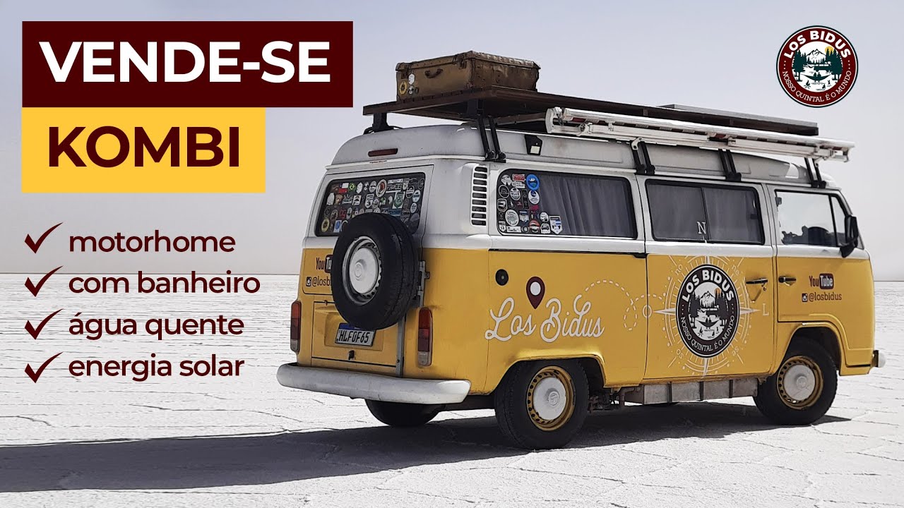 VENDIDA KOMBI COM BANHEIRO #motorhome #energia12v