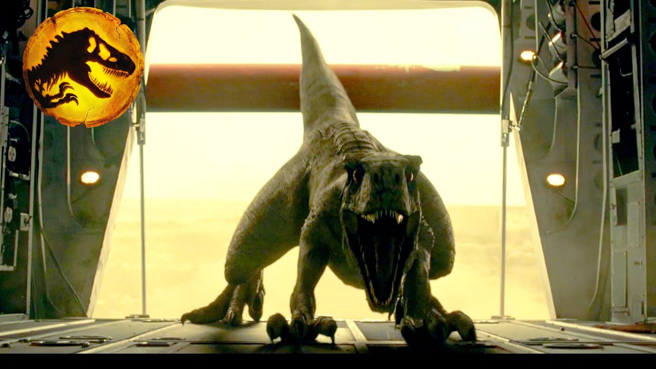 Carrera al avión! | JURASSIC WORLD DOMINIO