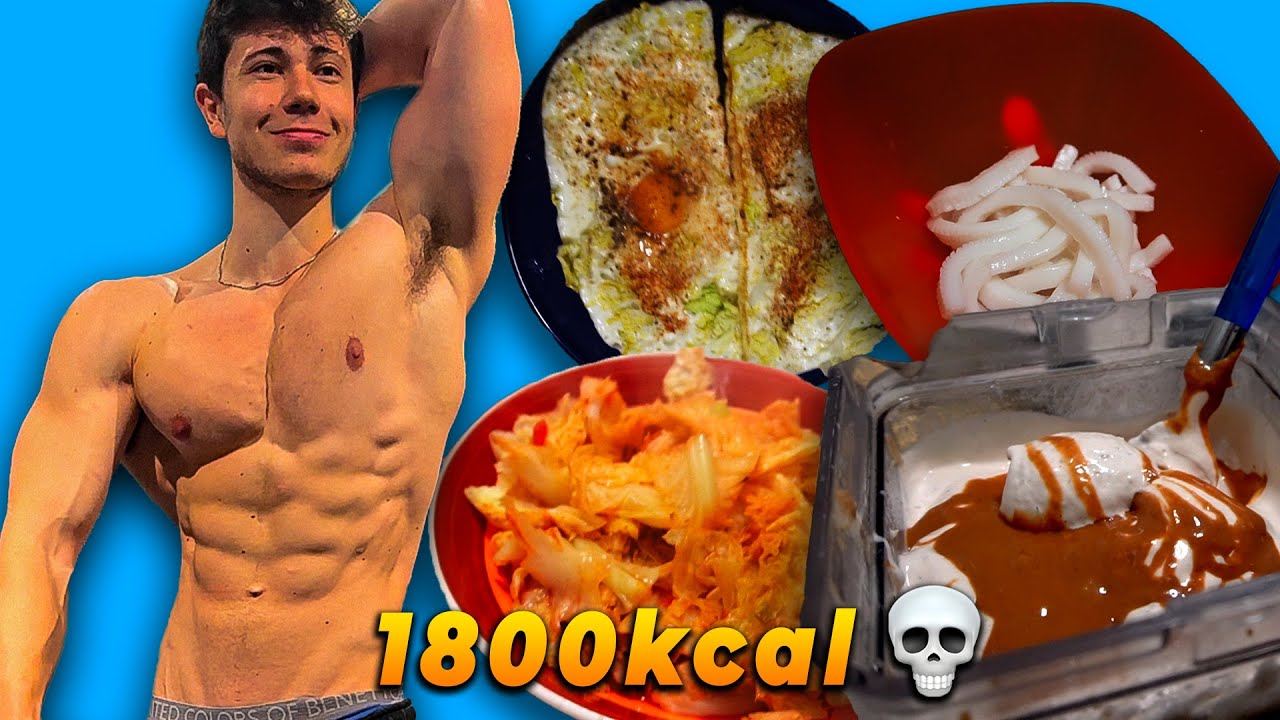 COSA MANGIO a 1800kcal per DEFINIRMI💀 (e non morire di FAME)