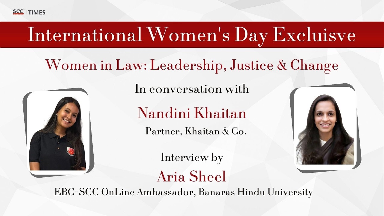International Women’s Day Special | In Conversation with Nandini Khaitan, Partner, Khaitan and Co.