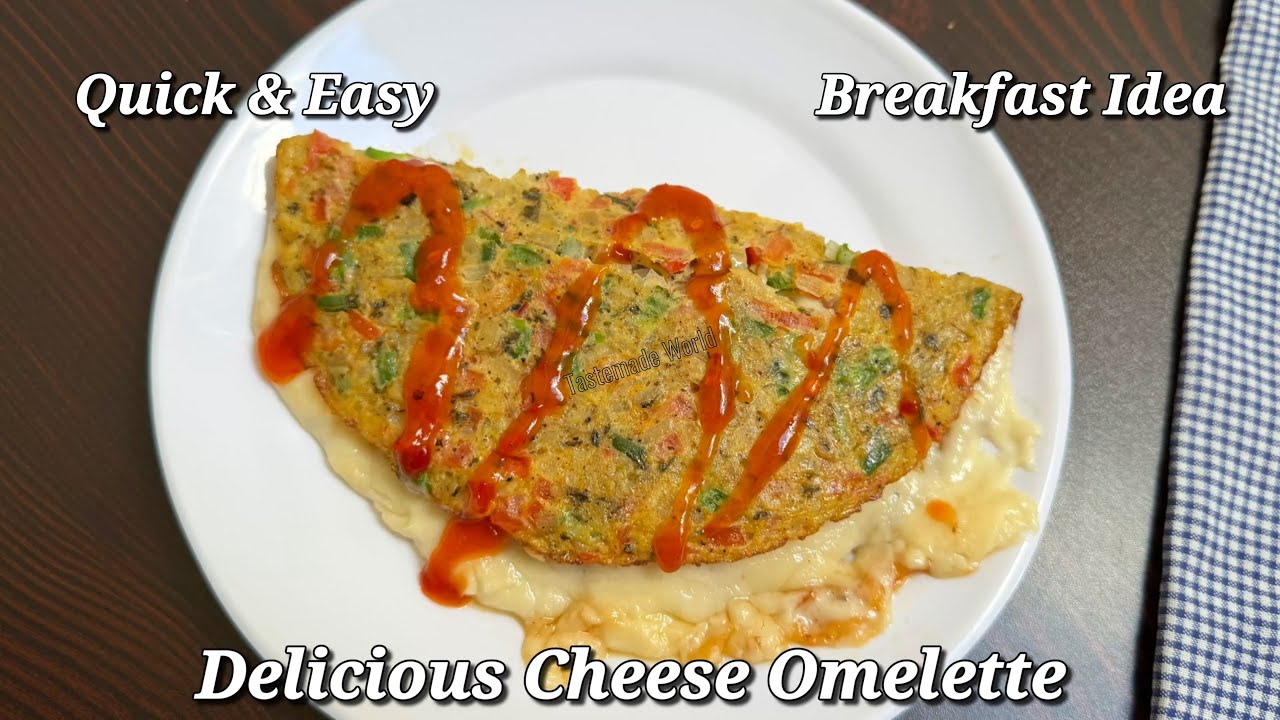 Quick Breakfast Recipe | Cheese Omelette Recipe 