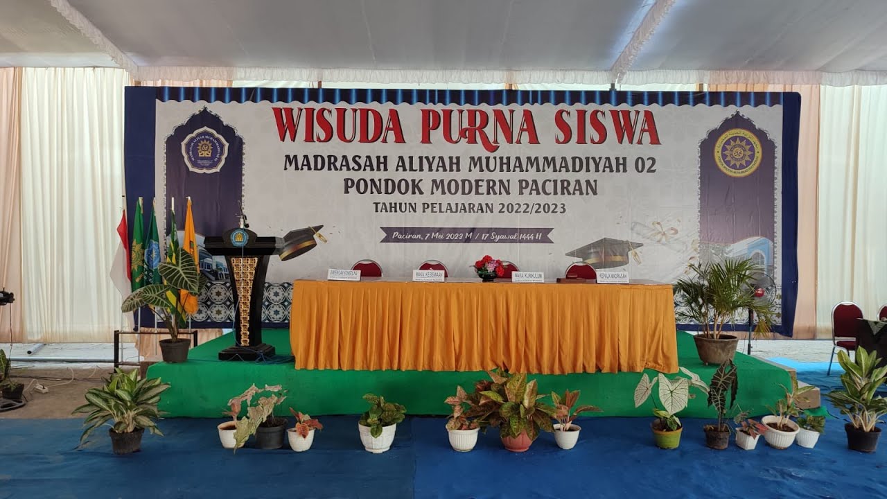 Wisuda Purna Siswa MA Muhammadiyah 02 Pondok Modern Paciran