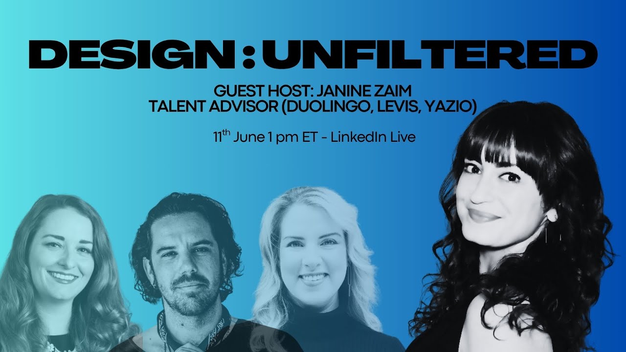Design Unfiltered 2.9 w/ Janine Zaim