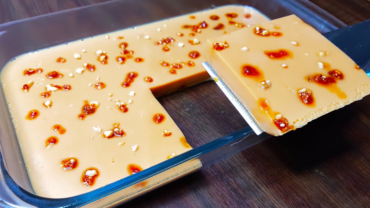 Easy Butterscotch Pudding Recipe | Eggless Pudding | Butterscotch Dessert Recipe | Pudding Recipe