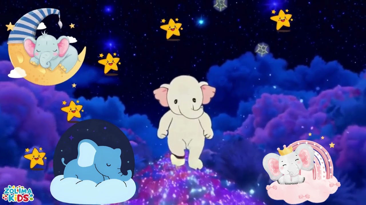 Bum Bum Ele  Gentle Elephant Lullaby for Sleep  ZOLIMA Kids