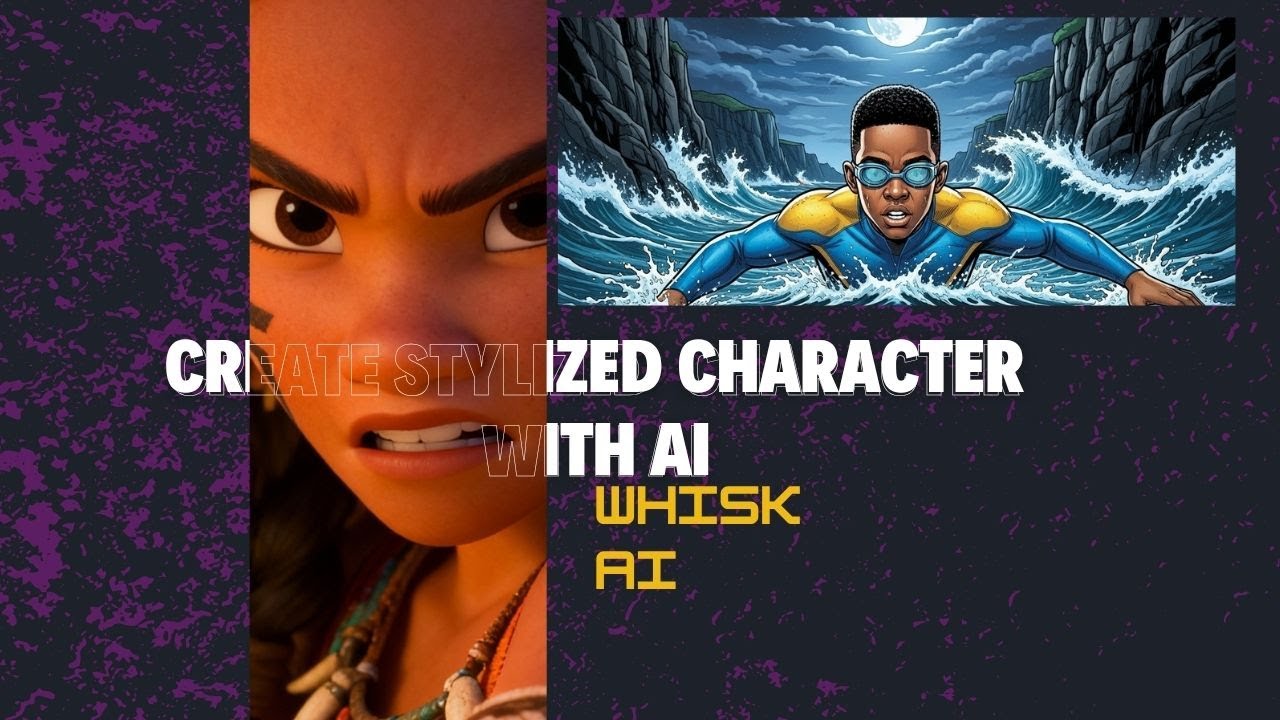 how to create consistent styled animated character using whisk ai