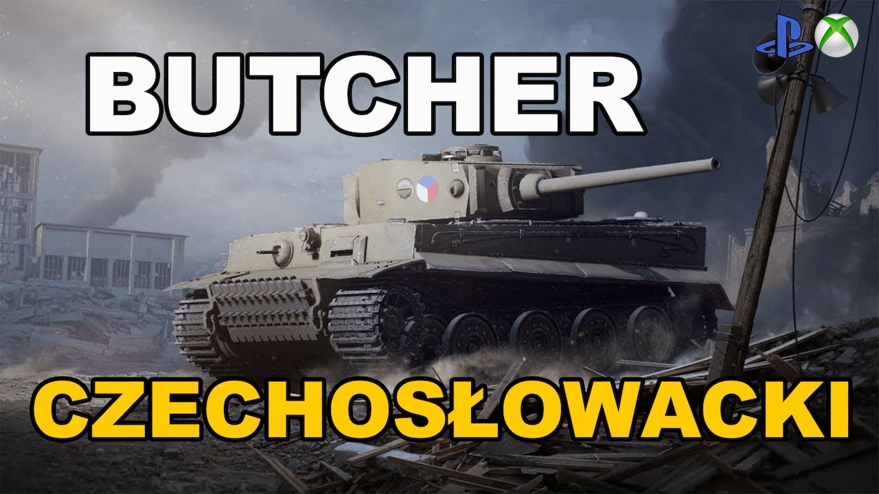 Tiger I mit75mm &Scaron;koda A18 Okiem Hincula World of Tanks Xbox Series X/Ps5