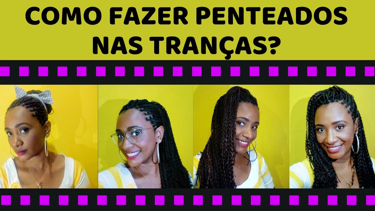 Como fazer Penteados com tranças miojo? Por Andréia Santos