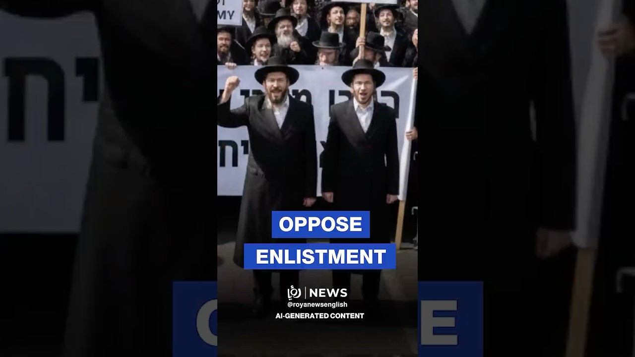 Thousands of Haredi settlers protest in Tel Aviv against mandatory military service